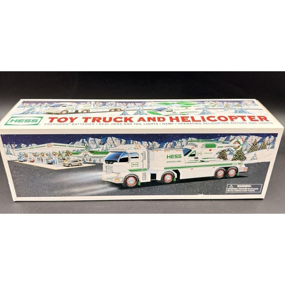 2006 Hess Toy Truck and Helicopter - New in Box